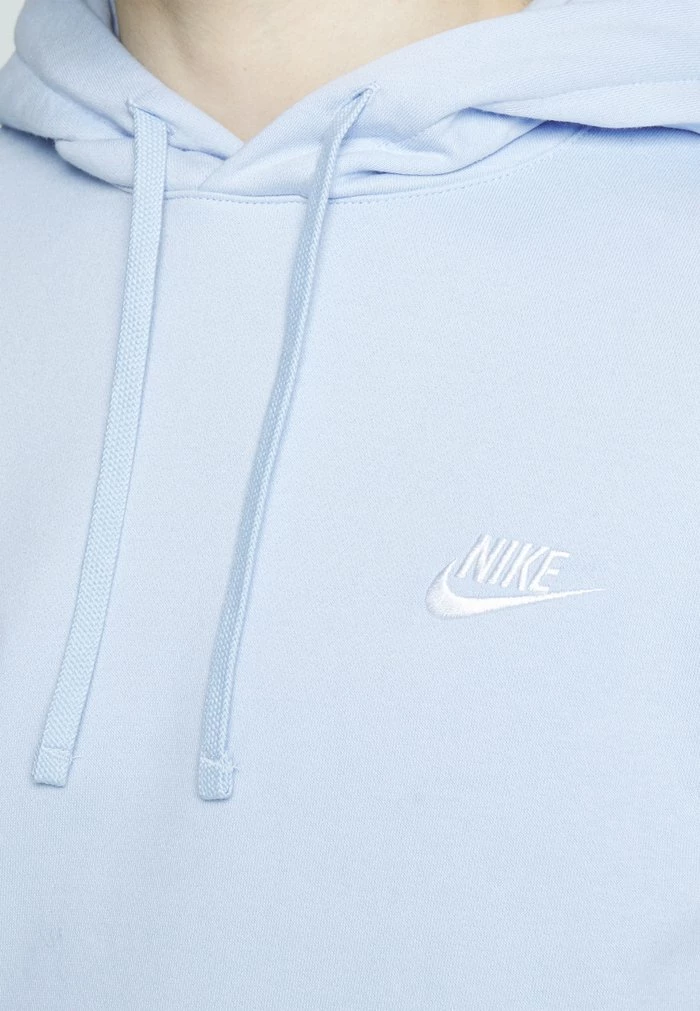 Nike Sportswear CLUB HOODIE - Hoodie - Light Marine/white - Image 7