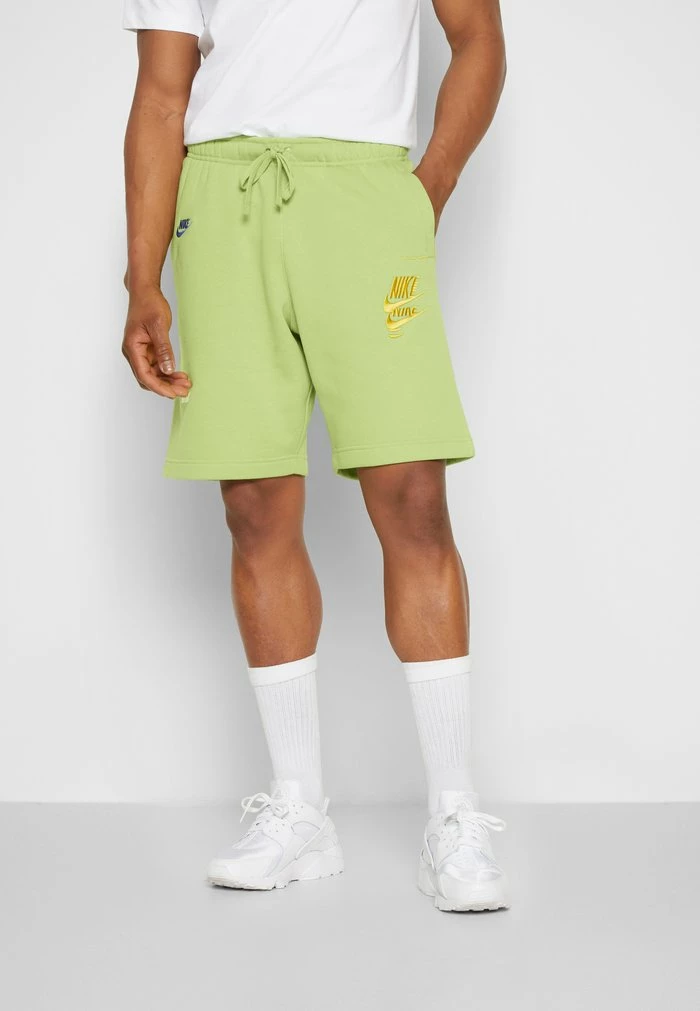 Nike Sportswear Shorts - Vivid Green/medium Blue - Image 3