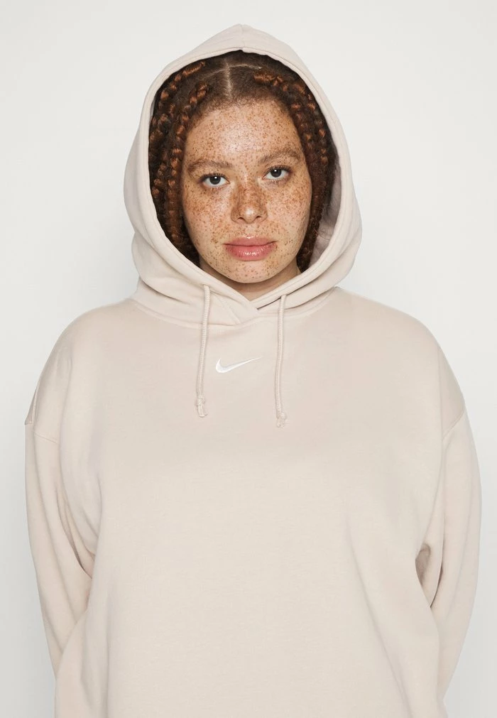 Nike Sportswear Hoodie - Sanddrift/white - Image 4