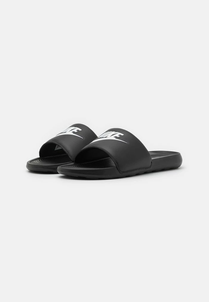 Nike Sportswear VICTORI ONE SLIDE - Mules - Black/white - Image 2