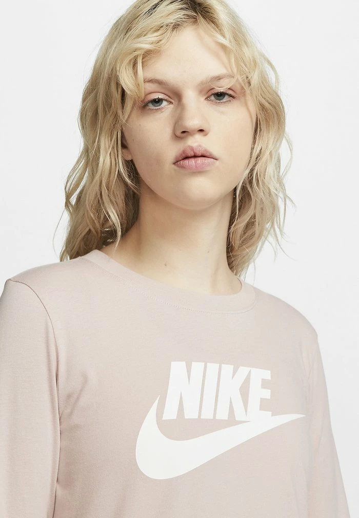Nike Sportswear TEE ICON - Long Sleeved Top - Pink Oxford - Image 4