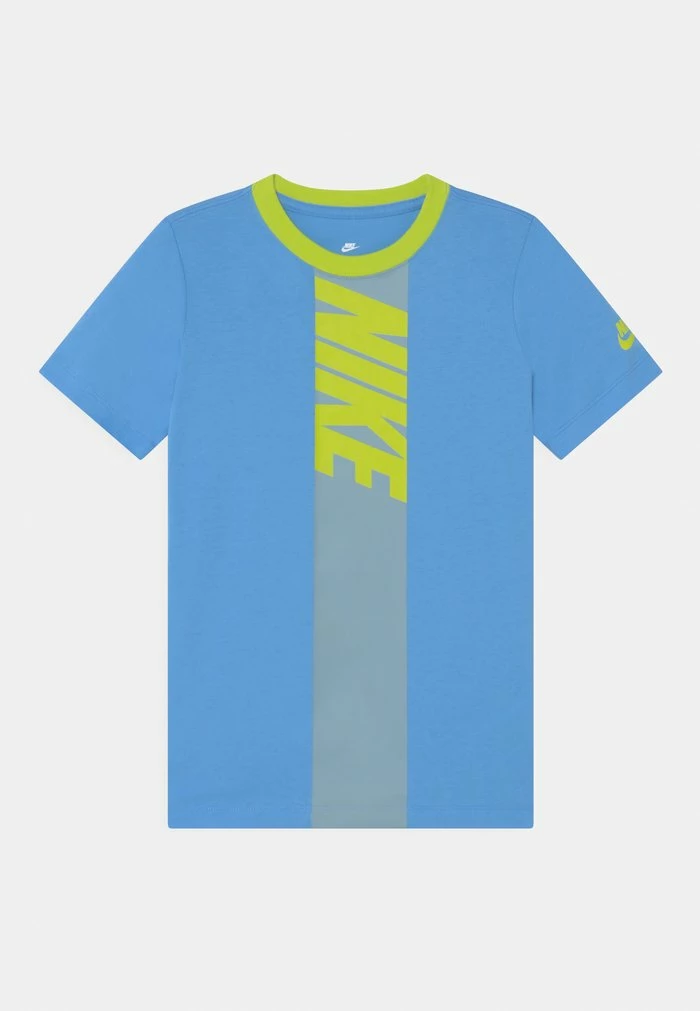 Nike Sportswear TEE AMPLIFY - Print T-shirt - University Blue/atomic Green