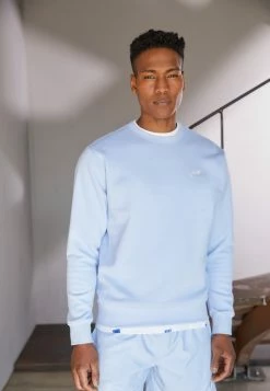 Nike Sportswear CLUB - Sweatshirt - Light Marine/white