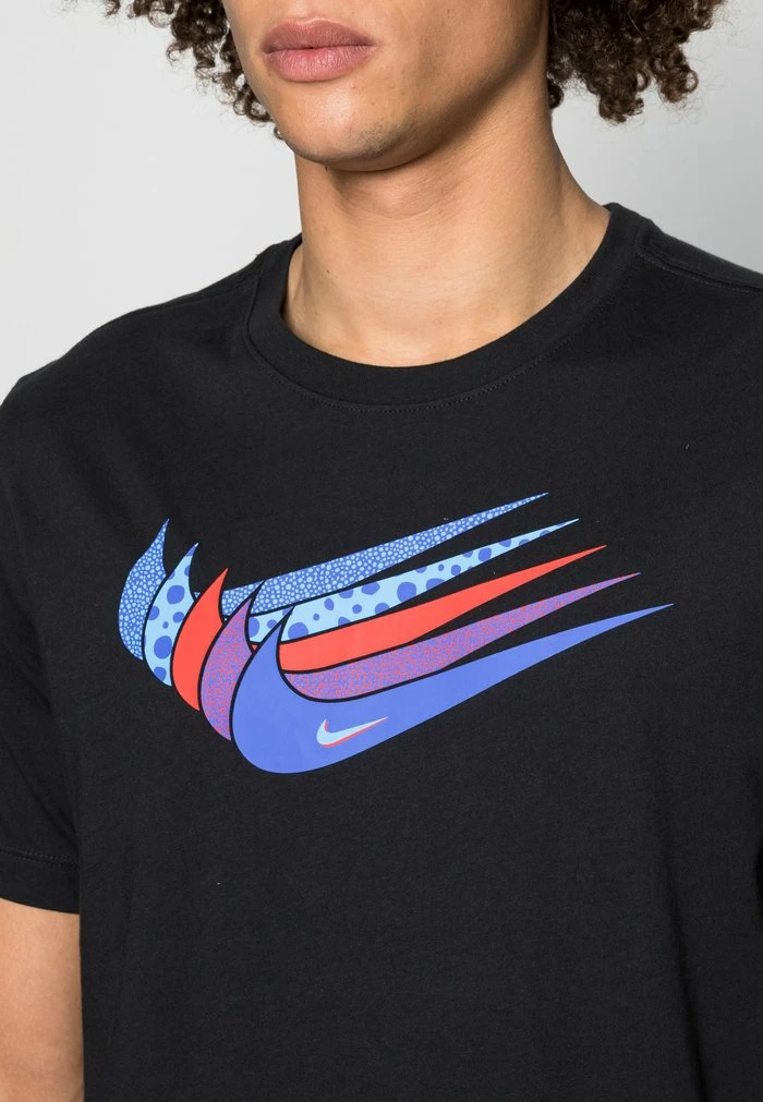Nike Sportswear TEE - Print T-shirt - Black - Image 5