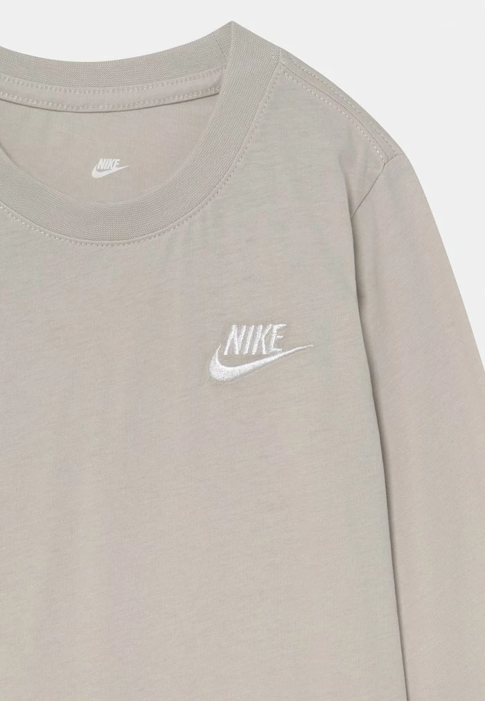 Nike Sportswear B NSW TEE LS EMB FUTURA - Long Sleeved Top - Light Bone - Image 3
