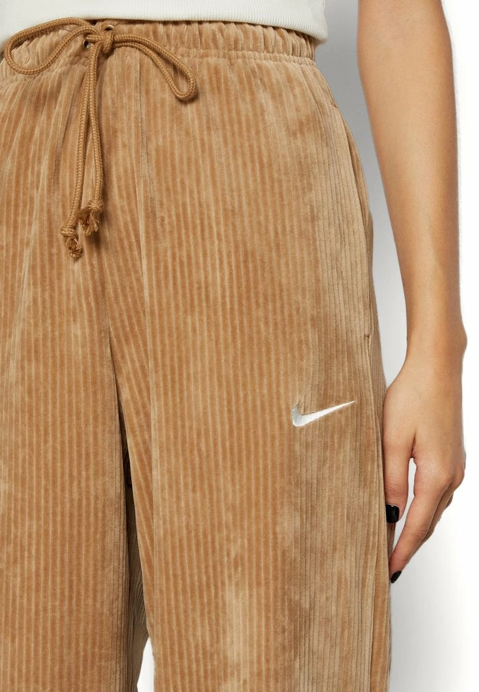 Nike Sportswear PANT WIDE - Tracksuit Bottoms - Beige - Image 6