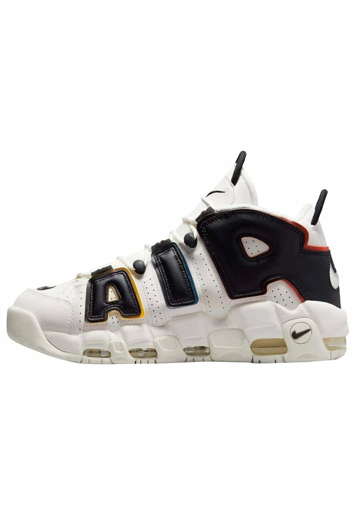 Nike Sportswear AIR MORE UPTEMPO '96 - High-top Trainers - Sail/black Sail Team Orange Imperial Blue Univ Gold - Image 2