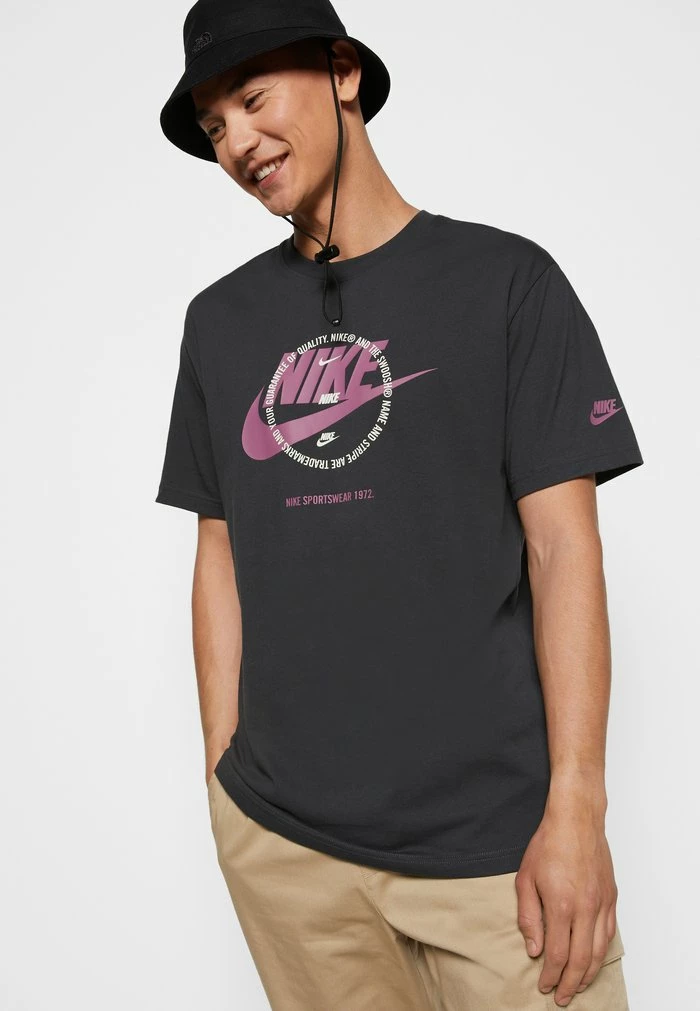 Nike Sportswear TEE - Print T-shirt - Off Noir - Image 5
