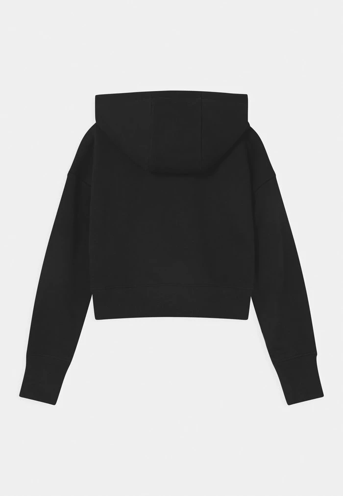 Nike Sportswear CLUB CROP - Hoodie - Black/white - Image 2