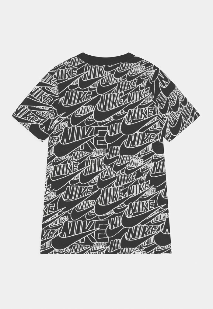 Nike Sportswear TEE KIDS - Print T-shirt - Black/white - Image 2