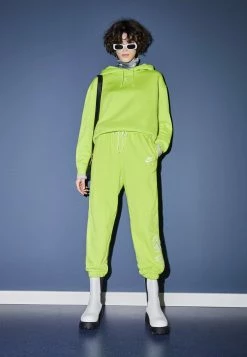 Nike Sportswear OVER SIZED - Hoodie - Atomic Green/white