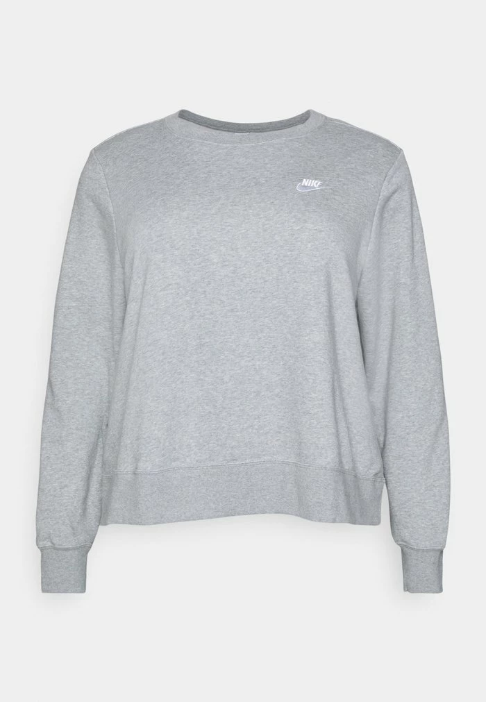 Nike Sportswear CLUB CREW - Sweatshirt - Grey Heather/white - Image 5