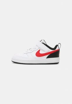 Nike Sportswear COURT BOROUGH 2 UNISEX - Trainers - White/red/black