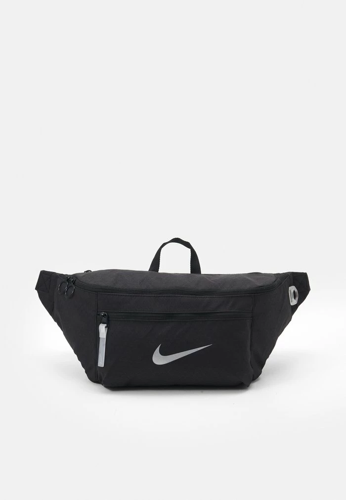 Nike Sportswear TECH WAISTPACK UNISEX - Bum Bag - Black/metallic Silver