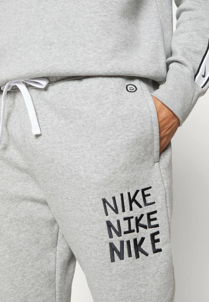 Nike Sportswear Tracksuit Bottoms - Dark Grey Heather/white/black - Image 6