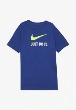 Nike Sportswear B NSW TEE JDI UNISEX - Print T-shirt - Game Royal/volt