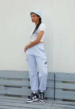 Nike Sportswear CARGO PANT - Tracksuit Bottoms - Light Marine