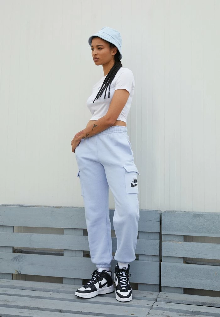 Nike Sportswear CARGO PANT - Tracksuit Bottoms - Light Marine