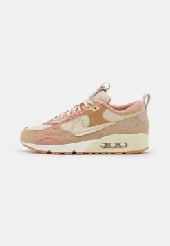 Nike Sportswear W AIR MAX 90 FUTURA - Trainers - Sanddrift/hemp/rose Whisper/sail/yellow