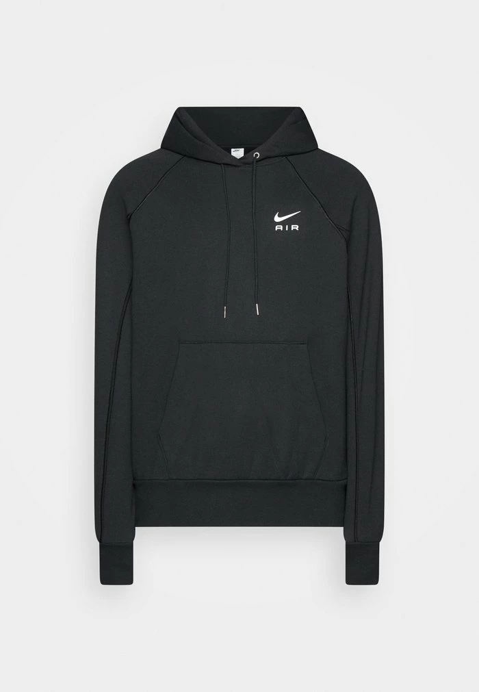 Nike Sportswear AIR HOODIE - Sweatshirt - Black/white - Image 5