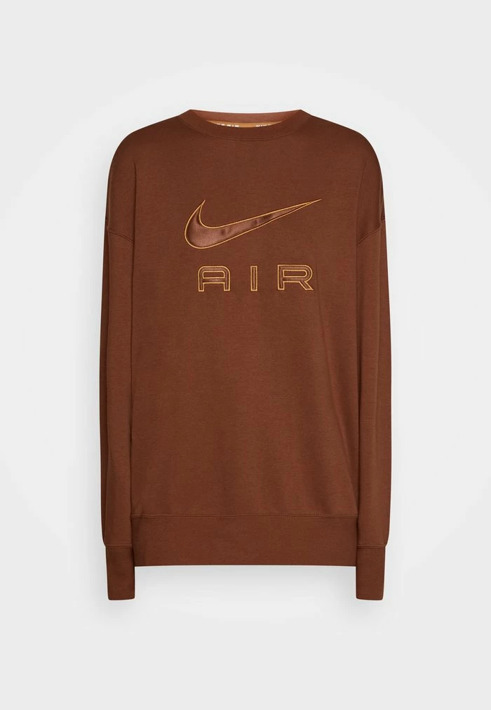 Nike Sportswear AIR CREW - Sweatshirt - Cacaowow/ale Brown - Image 5