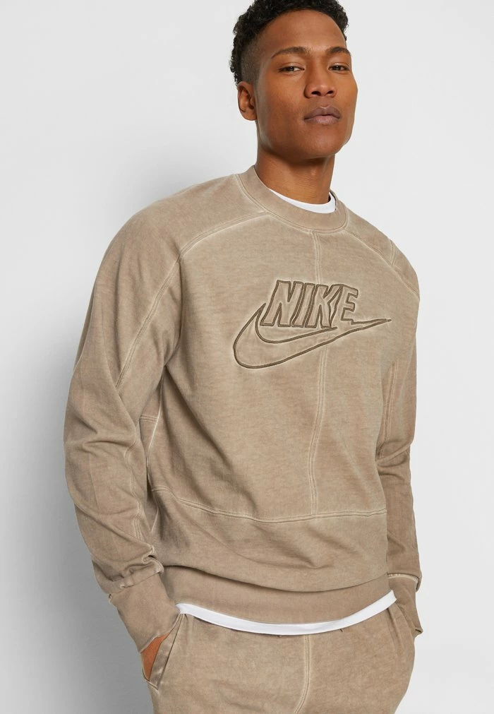 Nike Sportswear REVIVAL CREW - Sweatshirt - Moon Fossil - Image 6
