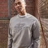 Nike Sportswear REVIVAL CREW - Sweatshirt - Moon Fossil