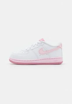 Nike Sportswear FORCE 1 KC BT UNISEX - Trainers - White/pink Foam/elemental Pink/med Soft Pink
