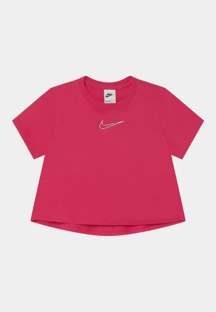 Nike Sportswear TEE CROP DANCE - Basic T-shirt - Rush Pink
