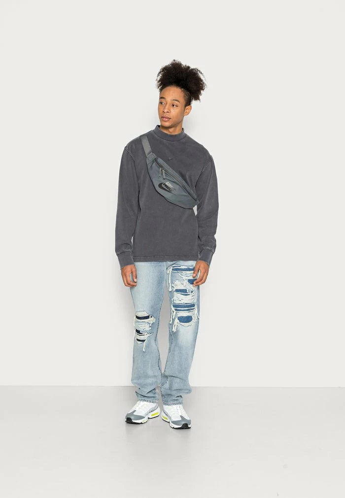 Nike Sportswear MOCK - Sweatshirt - Off Noir/sail/ice Silver - Image 2