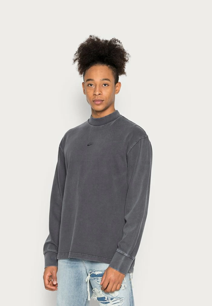 Nike Sportswear MOCK - Sweatshirt - Off Noir/sail/ice Silver