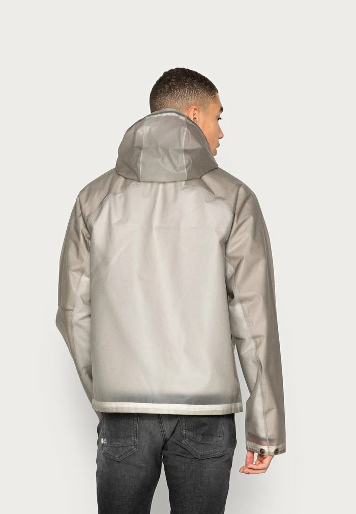 Nike Sportswear REVIVAL - Waterproof Jacket - Anthracite/black/black - Image 3