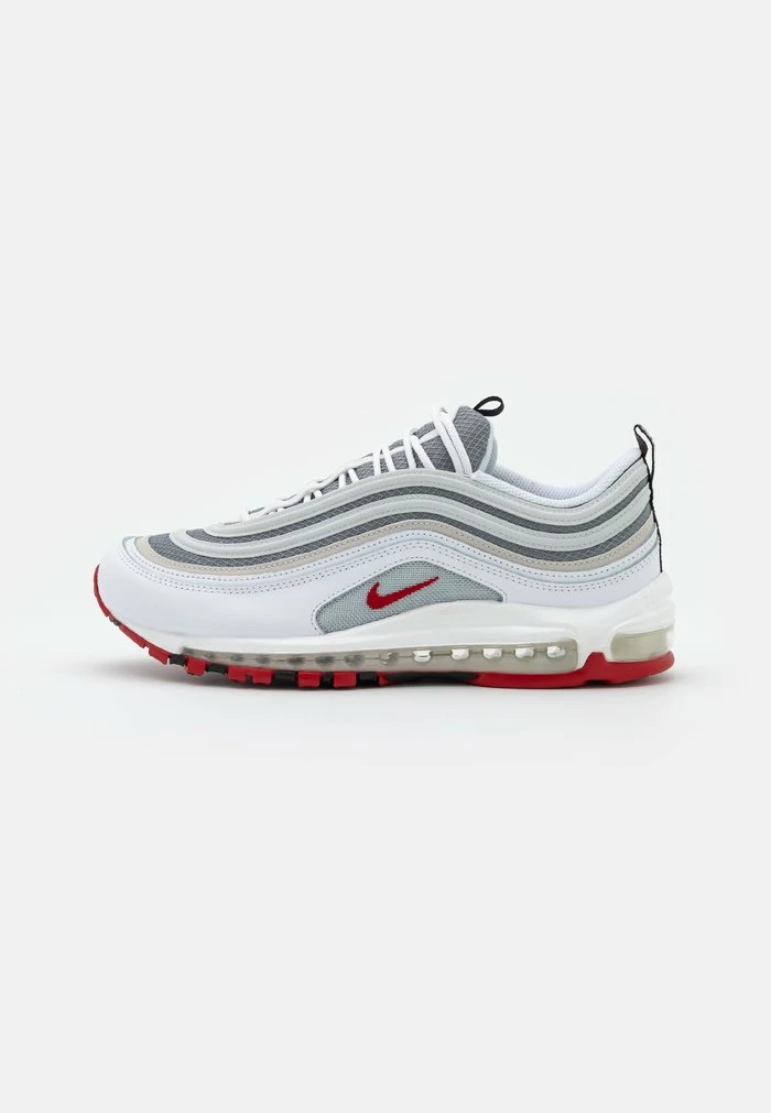 Nike Sportswear AIR MAX 97 - Trainers - White/varsity Red/particle Grey/photon Dust/black