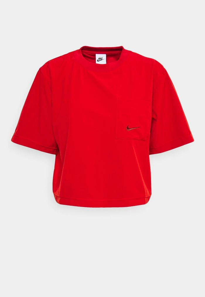 Nike Sportswear BOXY - Basic T-shirt - Cinnabar/oxen Brown - Image 4