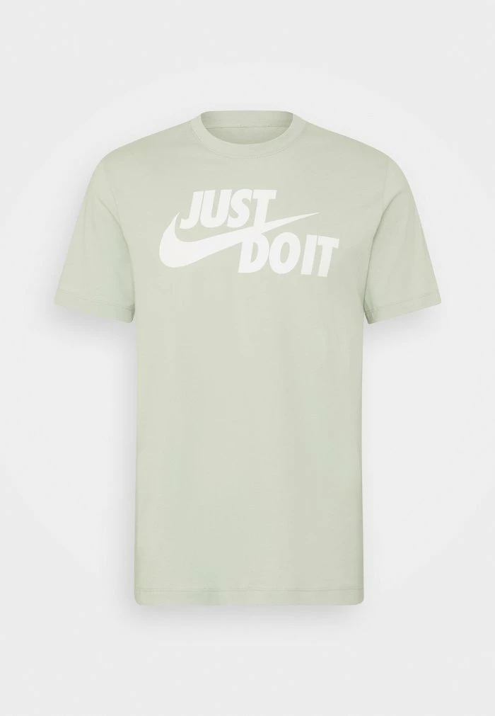 Nike Sportswear TEE JUST DO IT - Print T-shirt - Seafoam/white - Image 6