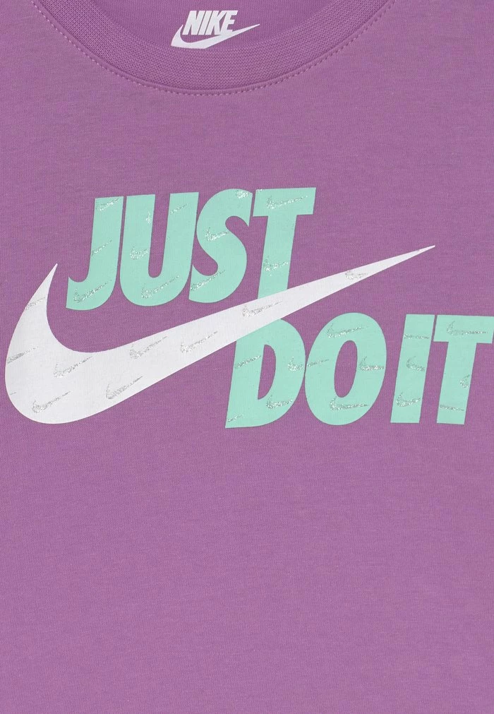 Nike Sportswear JUST DO IT - Long Sleeved Top - Violet Shock - Image 3