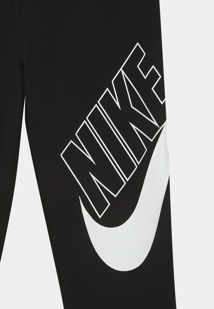 Nike Sportswear FAVORITES - Leggings - Trousers - Black/white - Image 3