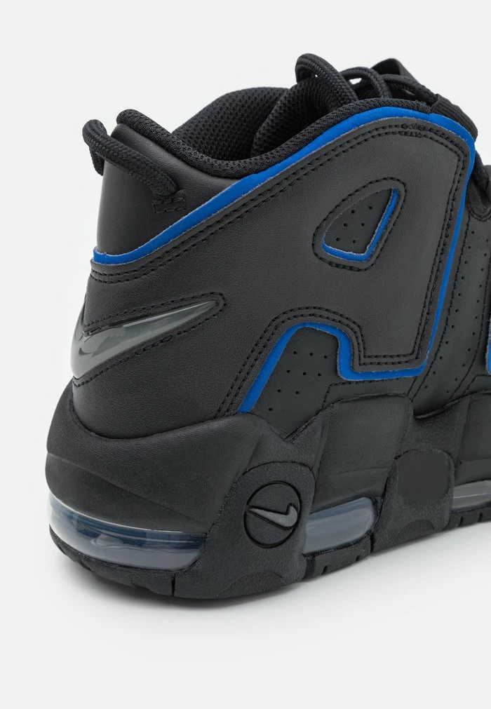 Nike Sportswear AIR MORE UPTEMPO 96 RB - High-top Trainers - Black/iron Grey/game Royal - Image 6