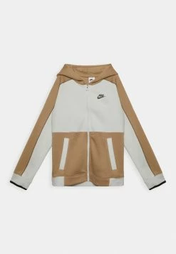 Nike Sportswear AMPLIFY UNISEX - Zip-up Sweatshirt - Khaki