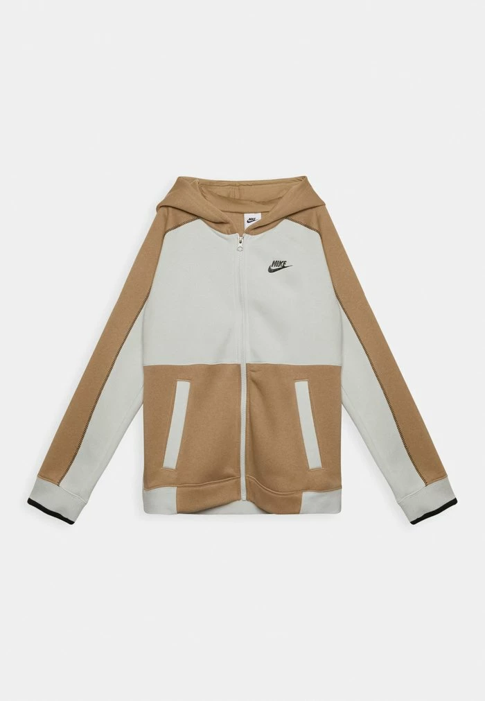 Nike Sportswear AMPLIFY UNISEX - Zip-up Sweatshirt - Khaki