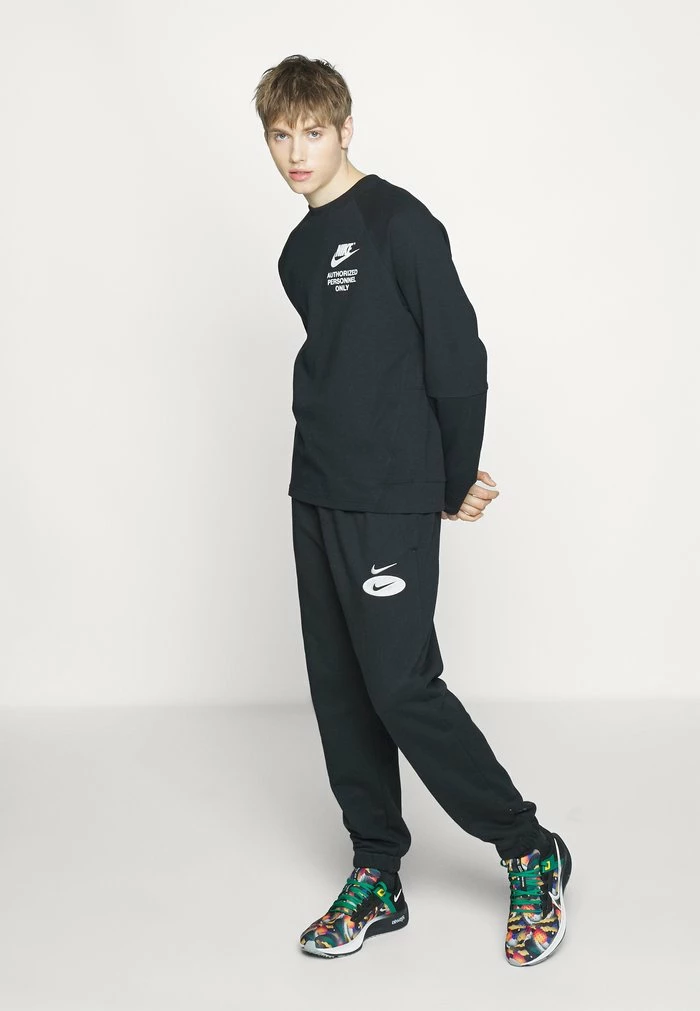 Nike Sportswear CREW - Sweatshirt - Black/white - Image 6