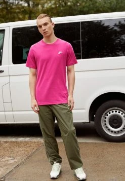 Nike Sportswear CLUB TEE - Basic T-shirt - Active Pink