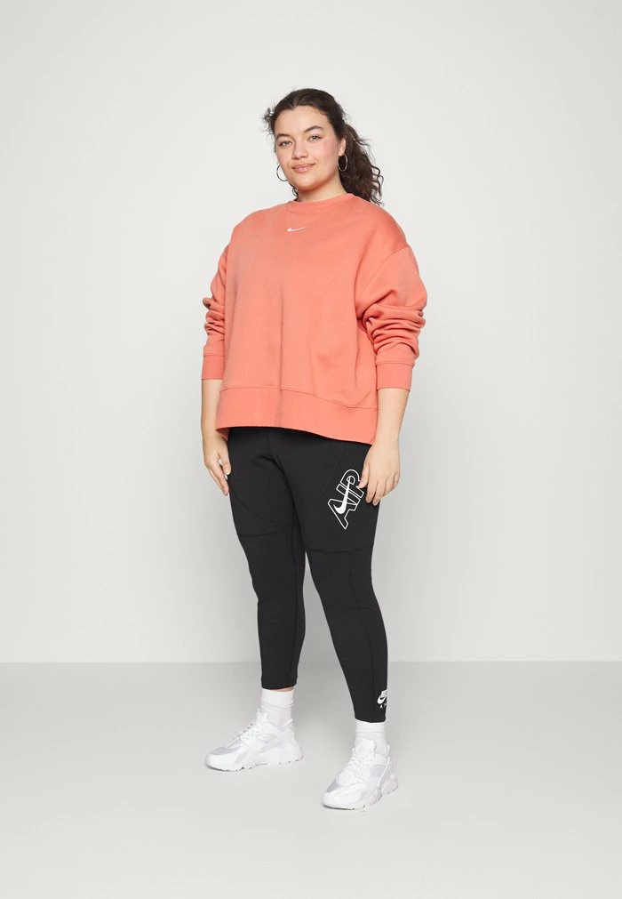 Nike Sportswear AIR TIGHTS PLUS - Leggings - Trousers - Black/smoke Grey - Image 2