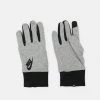 Nike Sportswear CLUB GLOVES UNISEX - Gloves - Grey Heather/black/black
