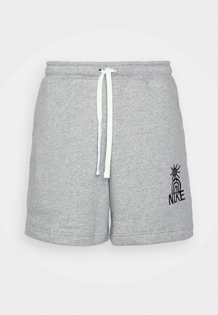 Nike Sportswear Shorts - Dark Grey Heather/white/black - Image 7