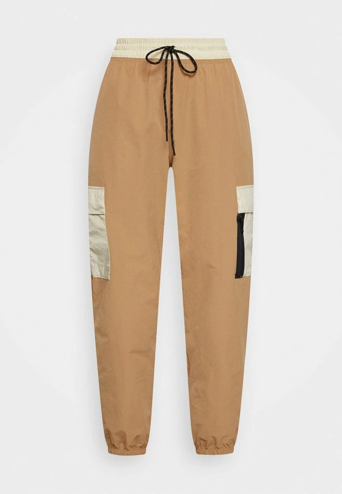 Nike Sportswear PANT - Cargo Trousers - Driftwood/rattan/safety Orange - Image 5