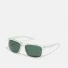 Nike Sportswear CHASER ASCENT - Sunglasses - Clear/green Lens