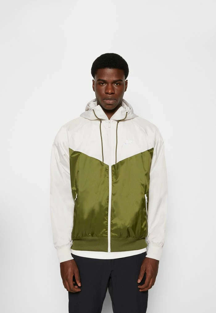 Nike Sportswear Windbreaker - Rough Green/light Bone/white - Image 3