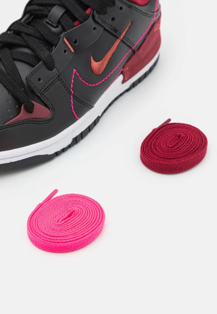 Nike Sportswear W DUNK LOW DISRUPT 2 SYN - Trainers - Black/canyon Rust/team Red/hyper Pink/white - Image 6