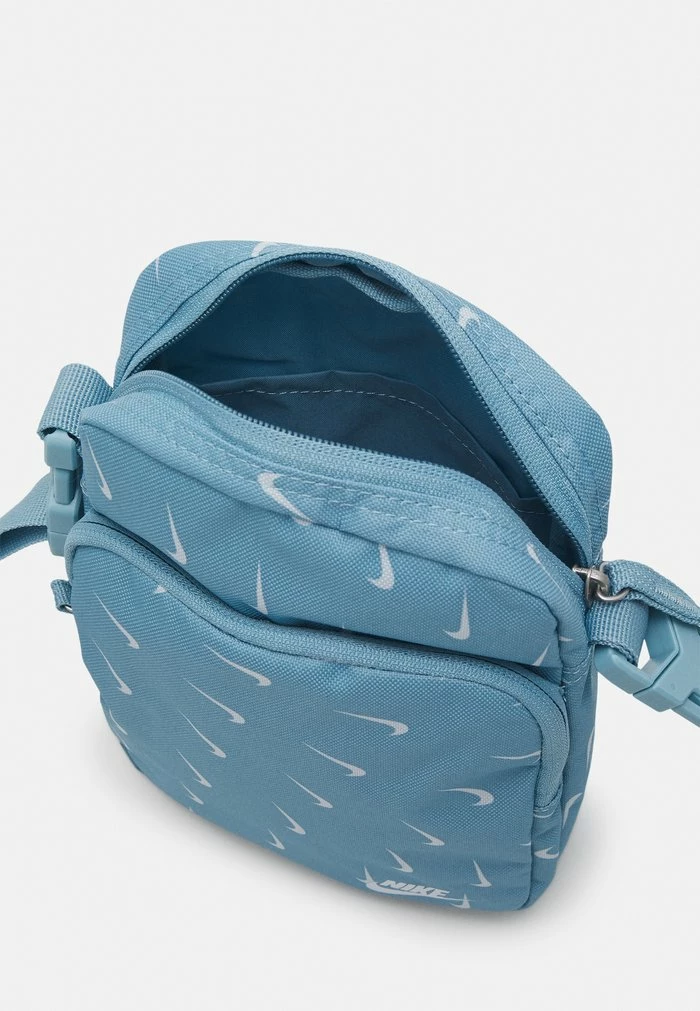 Nike Sportswear HERITAGE UNISEX - Across Body Bag - Worn Blue/white - Image 3
